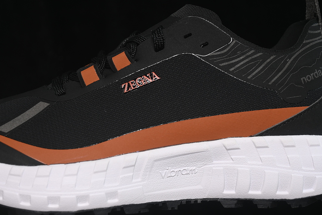 Norda [LEISURE RUNNING SHOES BLACK/BROWN/WHITE/BLACK]-[WOMAN:36-39]-[MAN:40-45] - Image 9