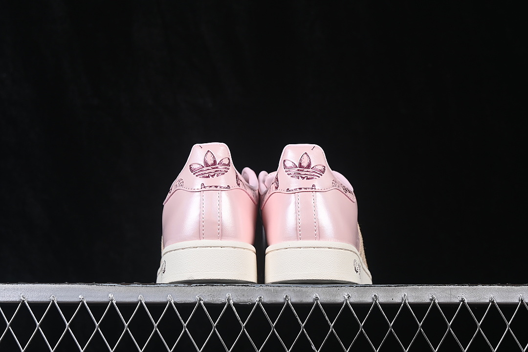 Unbranded [LB9764]-[SUPERSTAR II SHELL TOE CASUAL SNEAKERS PEARL LIGHT PINK/PINK]-[WOMAN:35-39]-[MAN:40] - Image 13