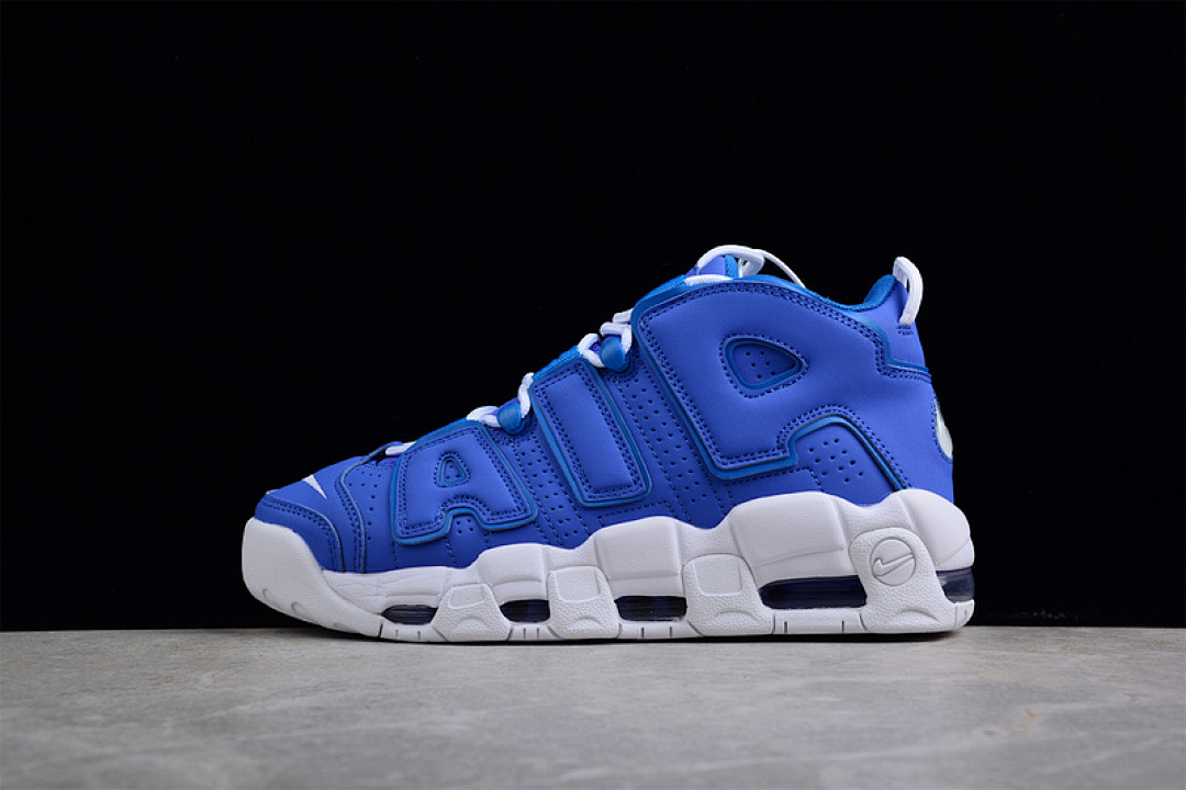 Nike [DM1023-400]-[AIR MORE UPTEMPO GS MEDIUM BLUE/BATTLE BLUE/WHITE]-[WOMAN:36-39]-[MAN:40-45], photo 1