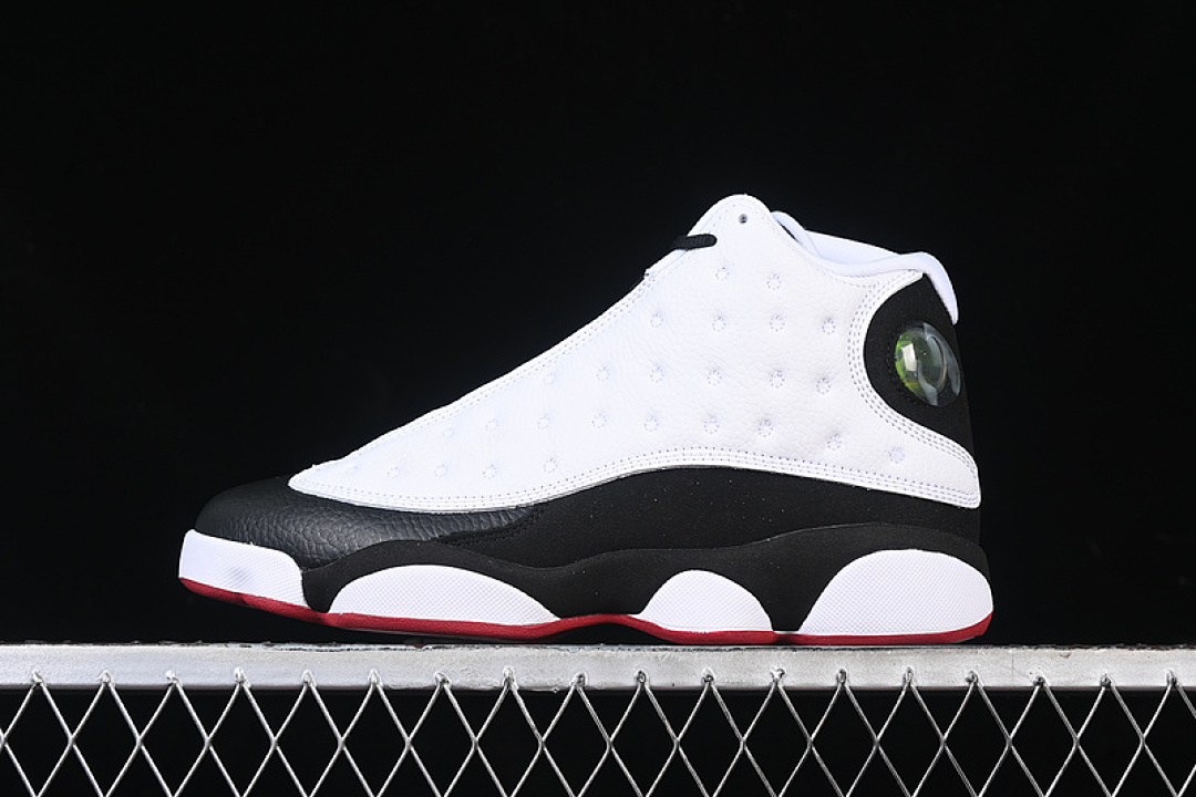 Jordan [414571-104]-[AIR JORDAN AJ13 RETRO WHITE/BLACK/TRUE RED]-[MAN:40-47.5], photo 1