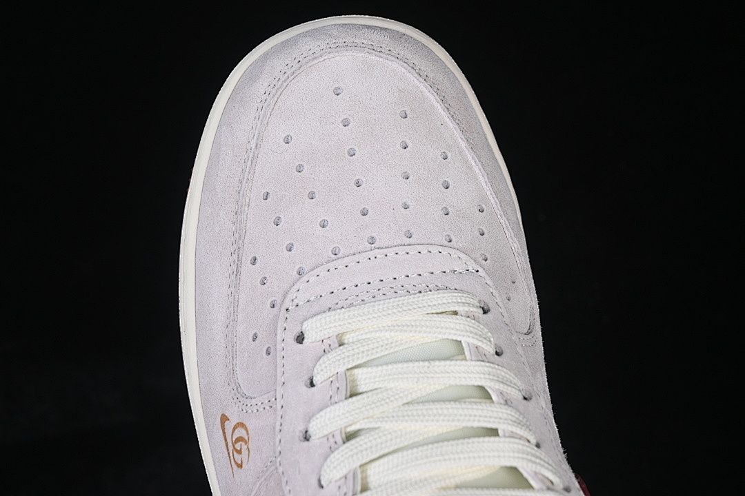 Nike [DD1982-342]-[AIR FORCE 1 07 LOW BEIGE/WINE RED]-[WOMAN:36-39]-[MAN:40-45] - Image 10