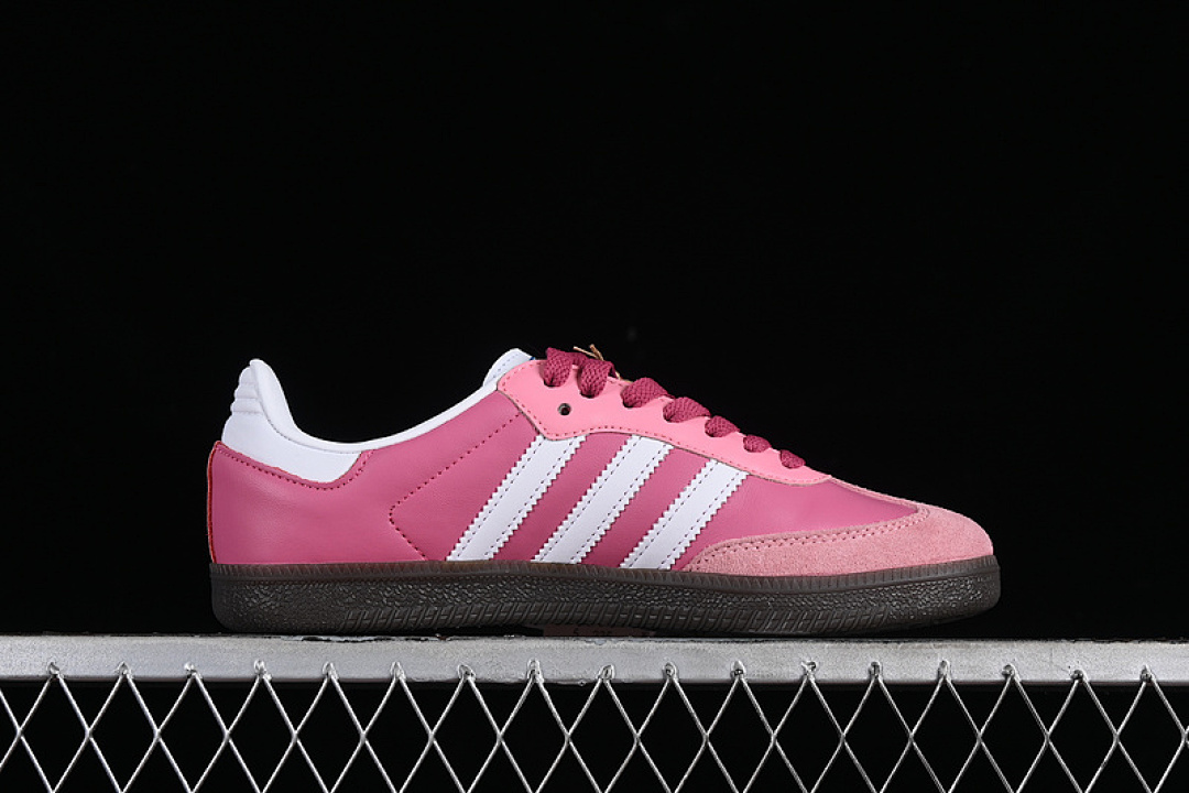 Adidas [B75806]-[SAMBA VEGAN OG WHITE/PINK/BLACK]-[WOMAN:36-40] - Image 16