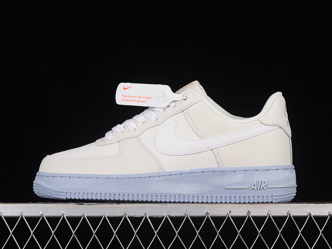 Nike Nike AIR FORCE 1 07 SUMMIT WHITE/WHITE/BLUE WHISPER · DV0787-100, photo 1