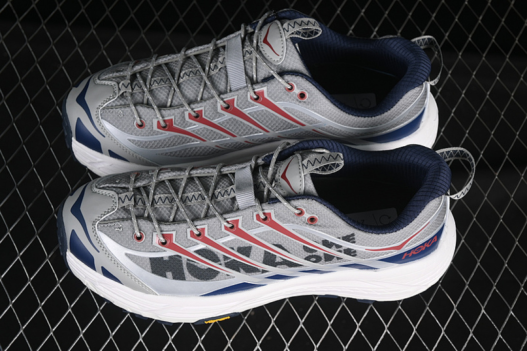 Hoka [1141572 LOSP]-[HOKA MAFATE THREE 2 GREY/WHITE/BLUE]-[WOMAN:36-39]-[MAN:40-45] - Image 12