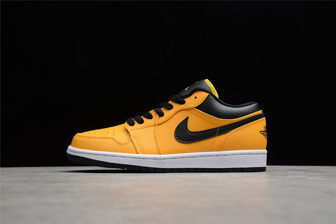 Jordan [553558-700]-[AIR JORDAN 1 LOW UNIVERSITY GOLD/BLACK/WHITE]-[WOMAN:36-39]-[MAN:40-46], photo 1
