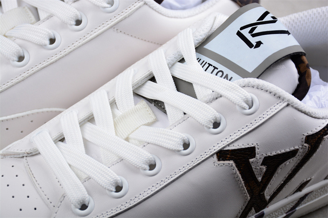Chanel [L*V TRAINER SNEAKERS WHITE/WHITE/BLACK]-[WOMAN:35-39]-[MAN:40-45] - Image 11