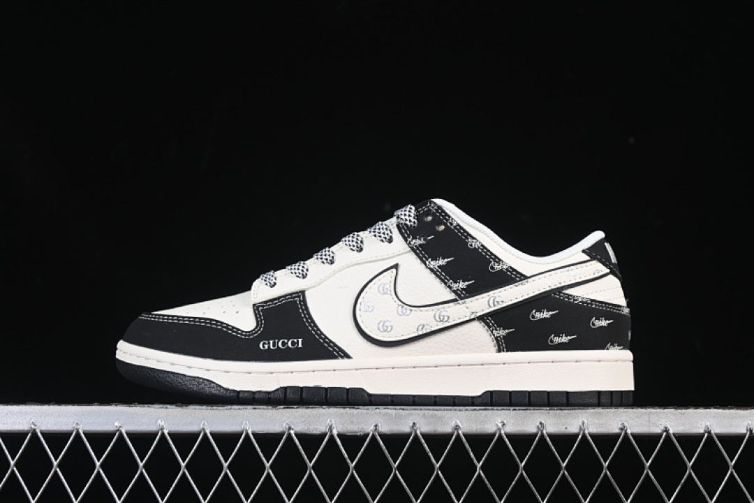 Unbranded [JP1628-021]-[DUNK LOW CASUAL SNEAKERS BLACK/WHITE]-[WOMAN:36-39]-[MAN:40-45], photo 1