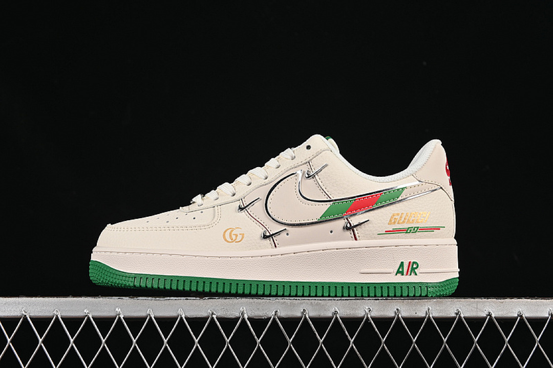 Nike [XS2869-002]-[AIR FORCE 1 07 LOW GREEN/BEIGE]-[WOMAN:36-39]-[MAN:40-45] - Image 2