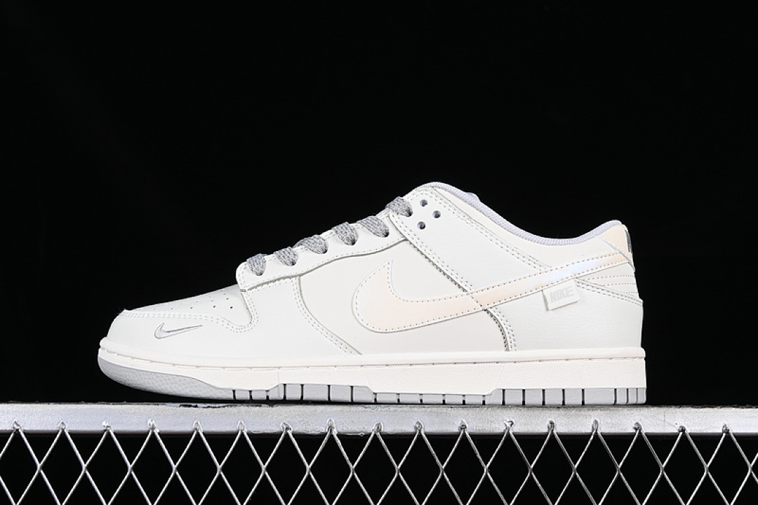 Nike SB DUNK LOW WHITE/BEIGE/GERY · KK0517-003, photo 1