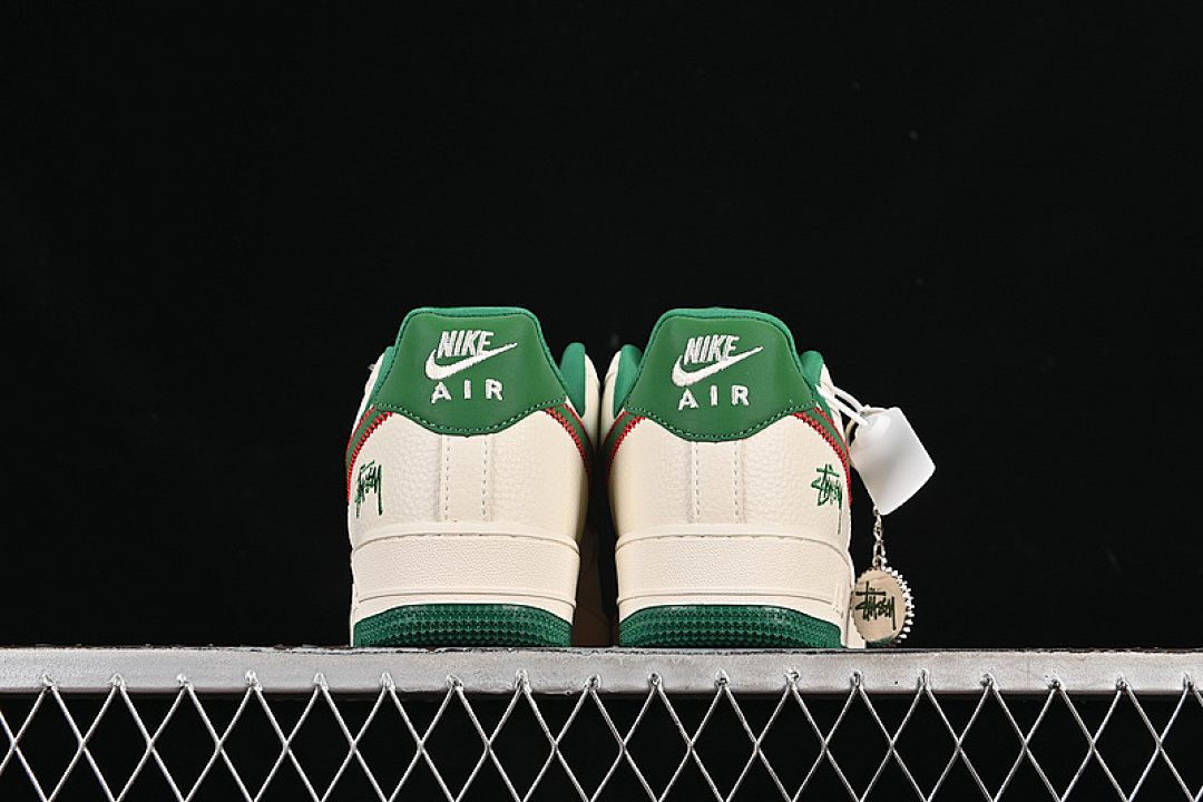 Nike [KJ1688-002]-[AIR FORCE 1 07 LOW GREY/GREEN]-[WOMAN:36-39]-[MAN:40-45] - Image 14