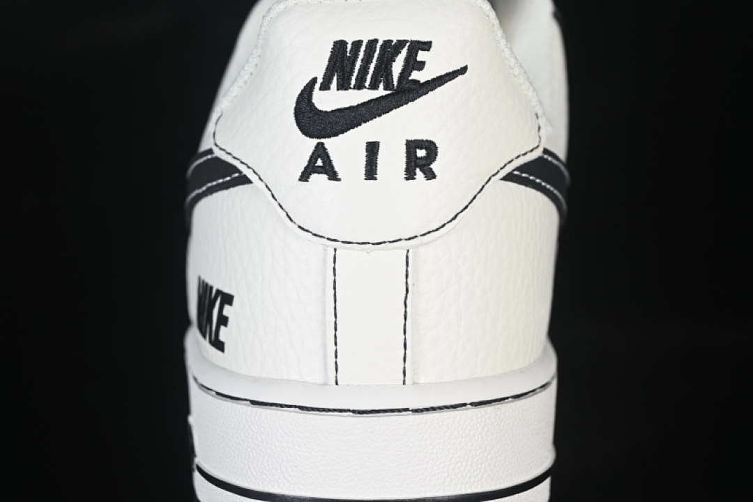 Nike [NH0601-574]-[AIR FORCE 1 07 LOW CASUAL SNEAKERS BLACK/WHITE]-[WOMAN:36-39]-[MAN:40-45] - Image 6