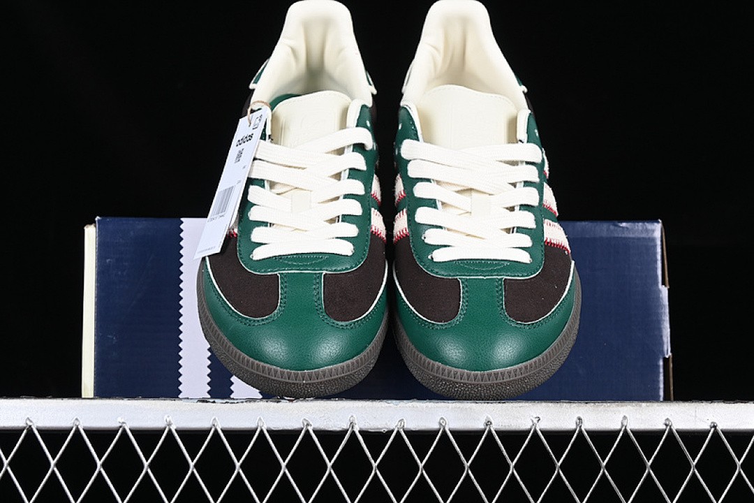 Adidas [ID6022]-[WALES BONNER SAMBA NOTITLE GREEN/BROWN]-[WOMAN:36-39]-[MAN:40-45] - Image 13