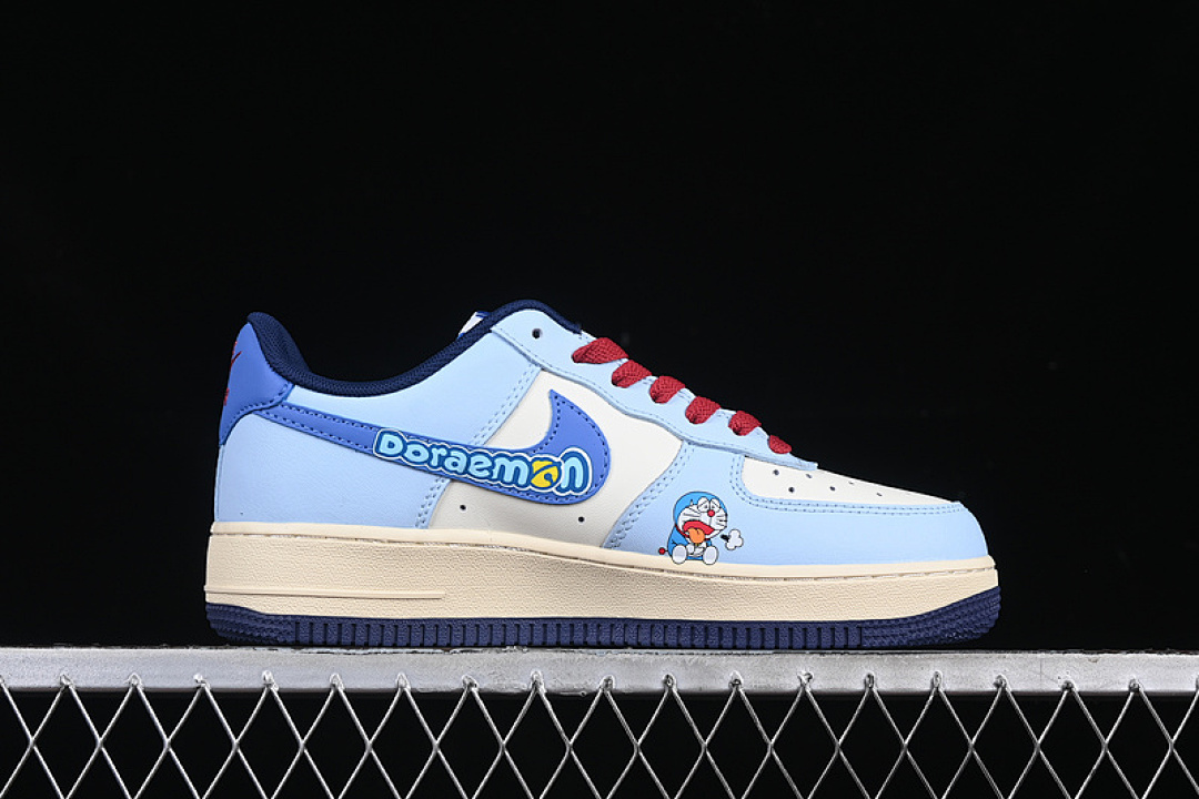 Nike [XL2420-333]-[AIR FORCE 1 07 LOW BLUE/WHITE/RED]-[WOMAN:36-39]-[MAN:40-45] - Image 16