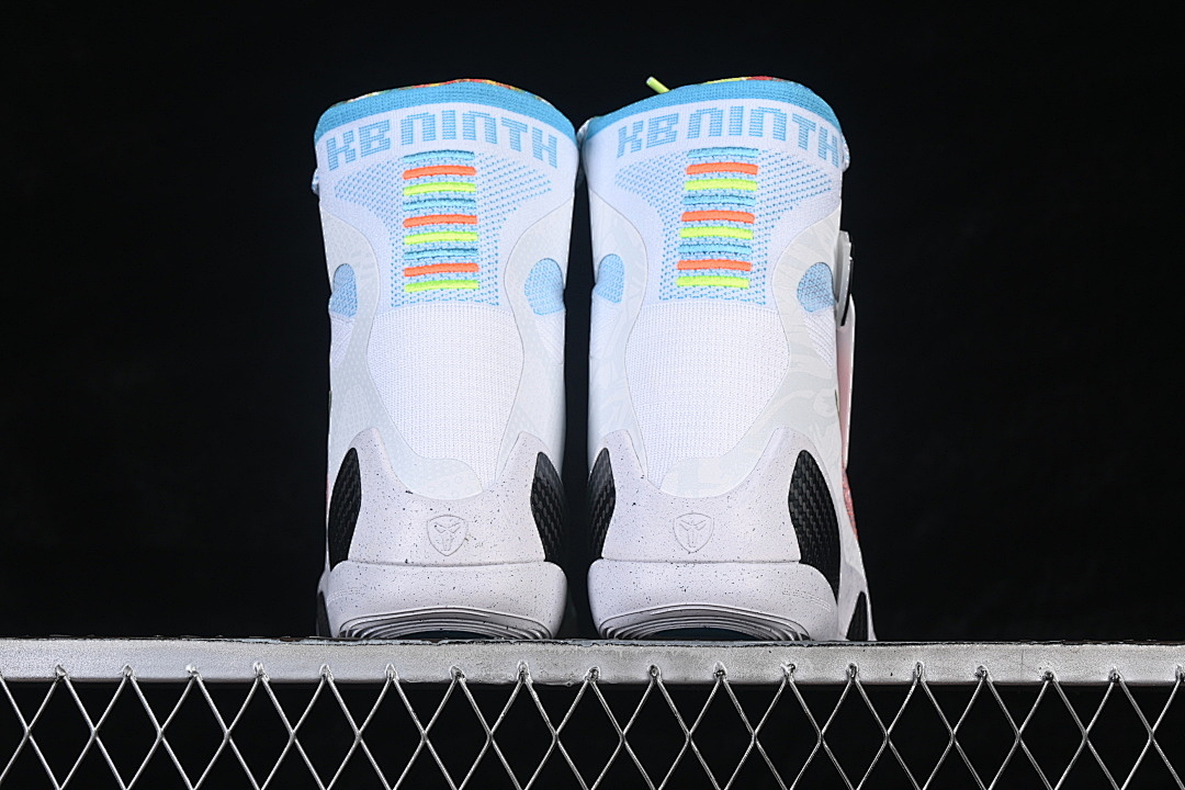 Nike [FZ7335-101]-[KOBE 9 ELITE PROTRO WHITE/SILVER-CHLORINE BLUE-BLACK]-[WOMAN:39]-[MAN:40-46] - Image 15