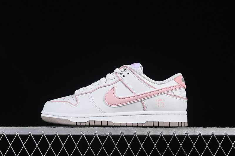 Nike SB DUNK LOW WHITE/PINK · WP0212-013, photo 1