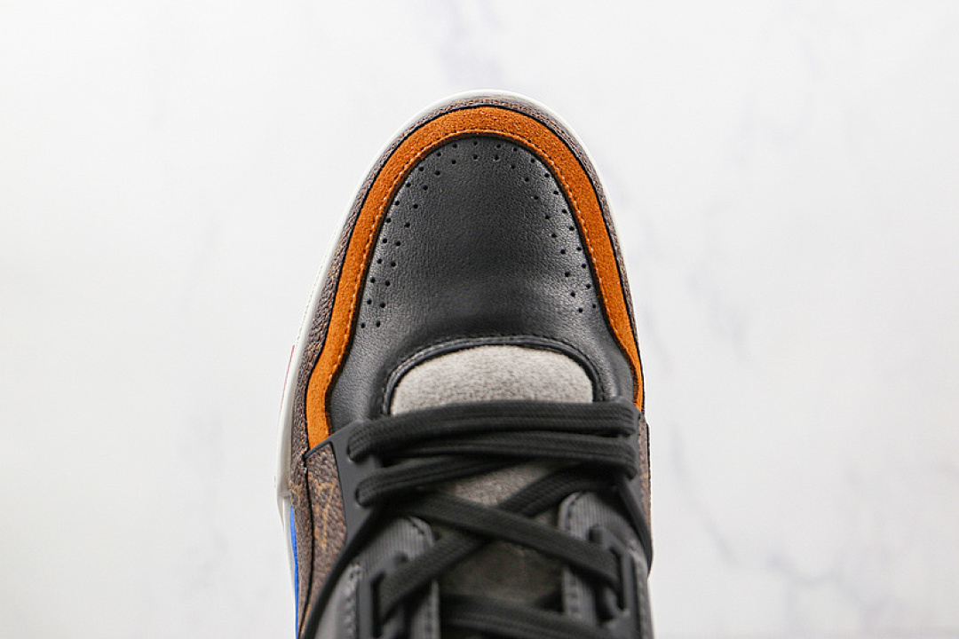 Louis Vuitton [L*V 2020 TRAINER SHOES BROWN/BLUE/WHITE-YELLOW]-[MAN:39-45] - Image 7