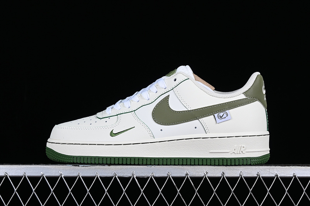 Nike Nike AIR FORCE 1 07 LOW LAFITE WHITE/GREEN · FB1839-213, photo 1