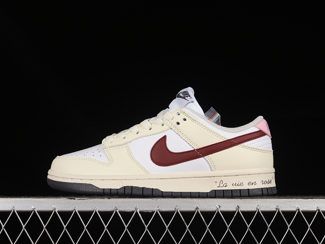 Nike DUNK LOW SB WHITE/BEIGE/RED · DD1503-117, photo 1