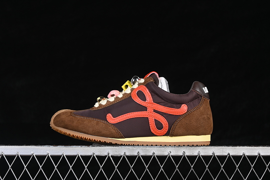 Unbranded [LOW-CUT CASUAL SPORTS SHOES BROWN/ORANGE]-[WOMAN:35-39]-[MAN:40-44], photo 1