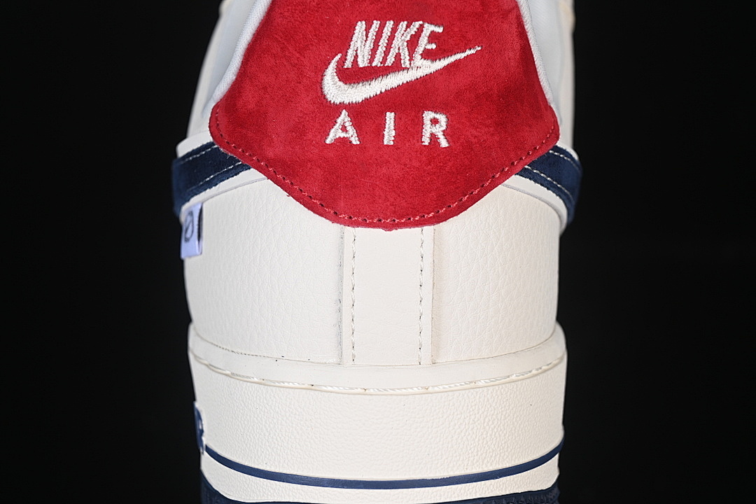 Nike [DD1982-326]-[AIR FORCE 1'07 LOW WHITE/NAVY BLUE/RED]-[WOMAN:36-39]-[MAN:40-45] - Image 7
