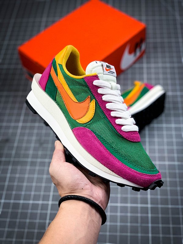 Sacai Sacai X LDV WAFFLE PINE GREEN/CLAY ORANGE-DEL SOL · BV0073-301, photo 1