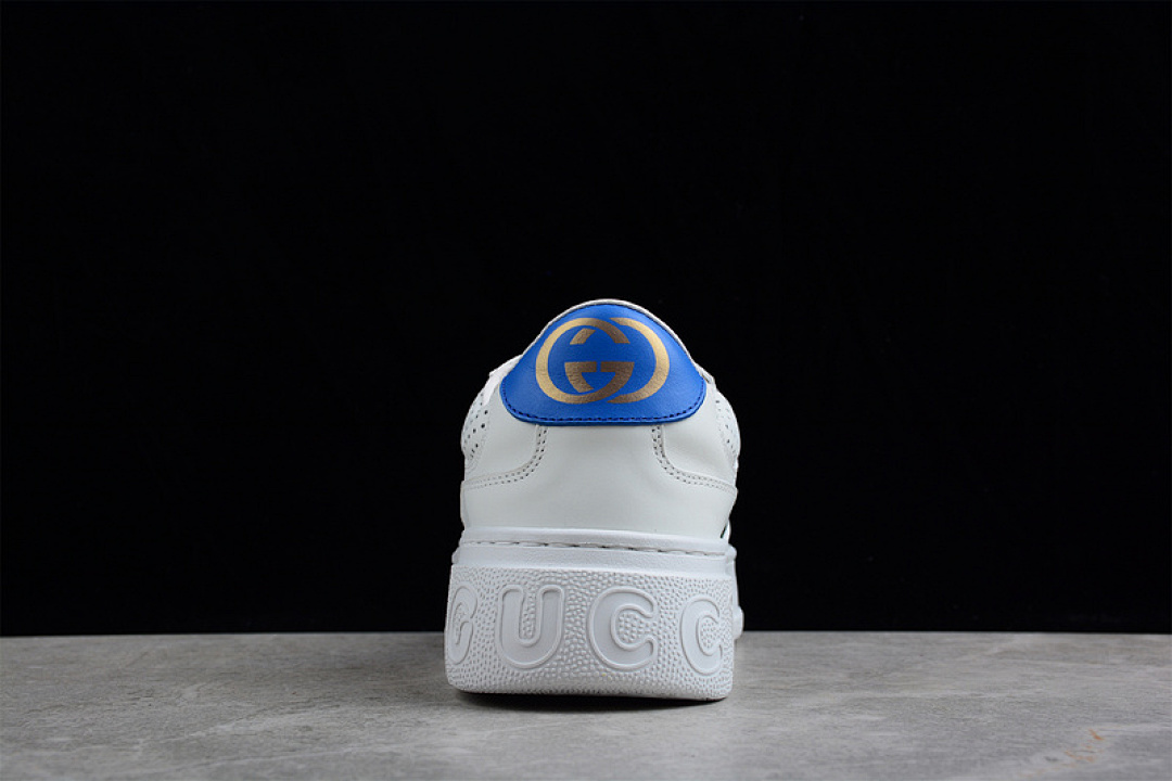 Chanel [GU*CCI SCREENER GG HIGH-TOP SNEAKER WHITE/WHITE/BLUE]-[WOMAN:35-39]-[MAN:40-44] - Image 11