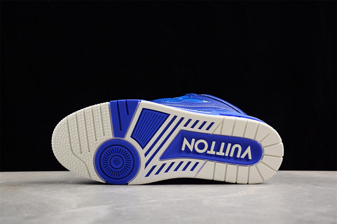 Louis Vuitton [L*V TRAINER WHITE/BLUE]-[WOMAN:35-39]-[MAN:40-46] - Image 14