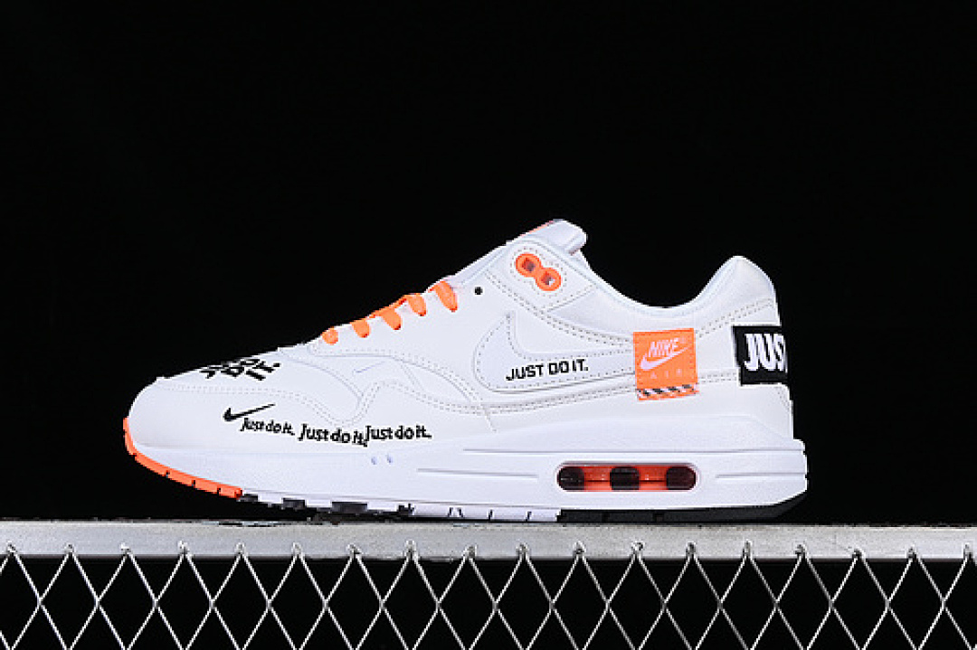 Unbranded [AO1021-100]-[AIR MAX 1 WHITE/BLACK/ORANGE]-[WOMAN:36-39]-[MAN:40-47.5], photo 1
