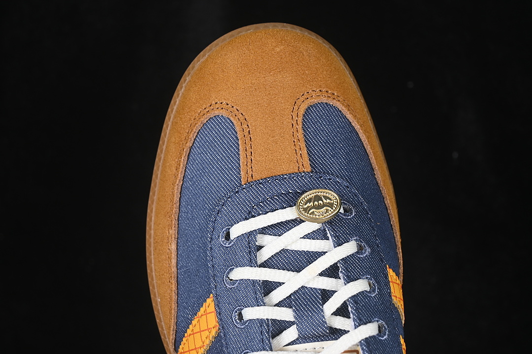 Unbranded [LA3985]-[OG J TOY STORY CLOVER CASUAL BOARD SHOES NAVY BLUE/ORANGE]-[WOMAN:36-39]-[MAN:40-45] - Image 9
