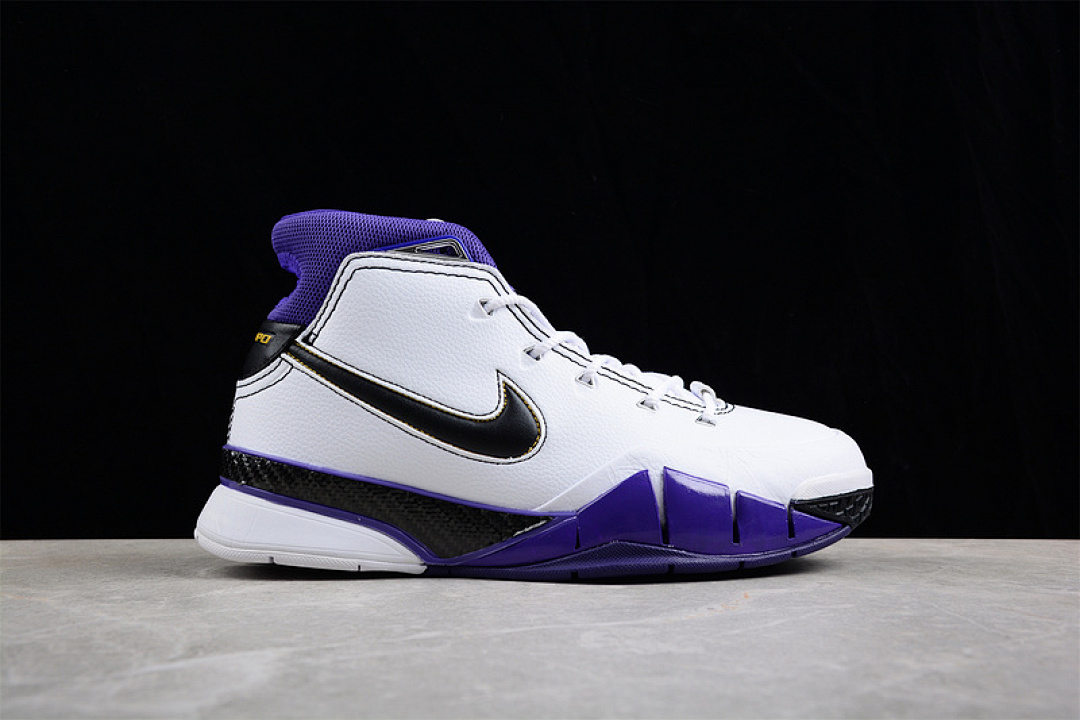 Nike [AQ2728-105]-[ZOOM KOBE 1 PROTRO 81 POINTS WHITE/BLACK/COURT PURPLE]-[MAN:40-46] - Image 13