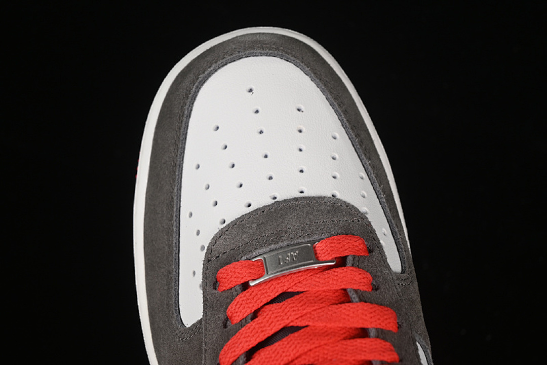 Nike [FQ8714-201]-[AIR FORCE 1 07 LOW BAROQUE BROWN/UNIVERSITY RED]-[WOMAN:36-39]-[MAN:40-45] - Image 11