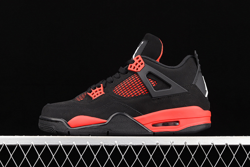 Jordan AIR Jordan 4 RETRO RED THUNDER BLACK/BLACK/UNIVERSITY RED · CT8527-016, photo 1