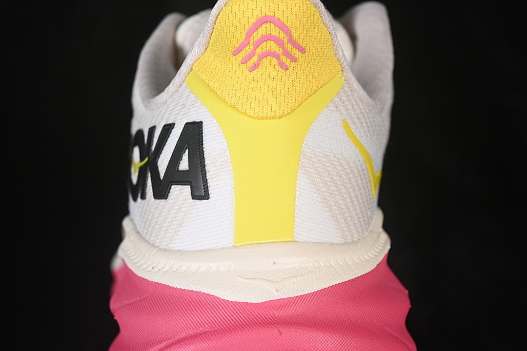 On Running [1127896-EDBD]-[KNITTED MESH RUNNING SHOES WHITE/PINK/YELLOW]-[WOMAN:36-39]-[MAN:40-41] - Image 7