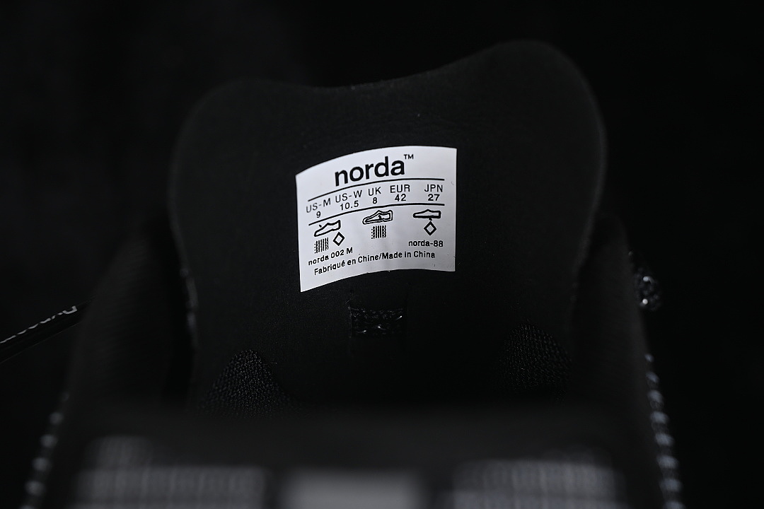 Norda [WEAR-RESISTANT CASUAL RUNNING SHOES BLACK/WHITE]-[WOMAN:36-39]-[MAN:40-45] - Image 7