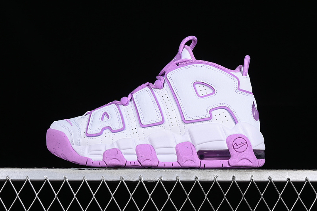 Purple AIR MORE UPTEMPO 96 QS WHITE/PURPLE · FN6976-100, photo 1