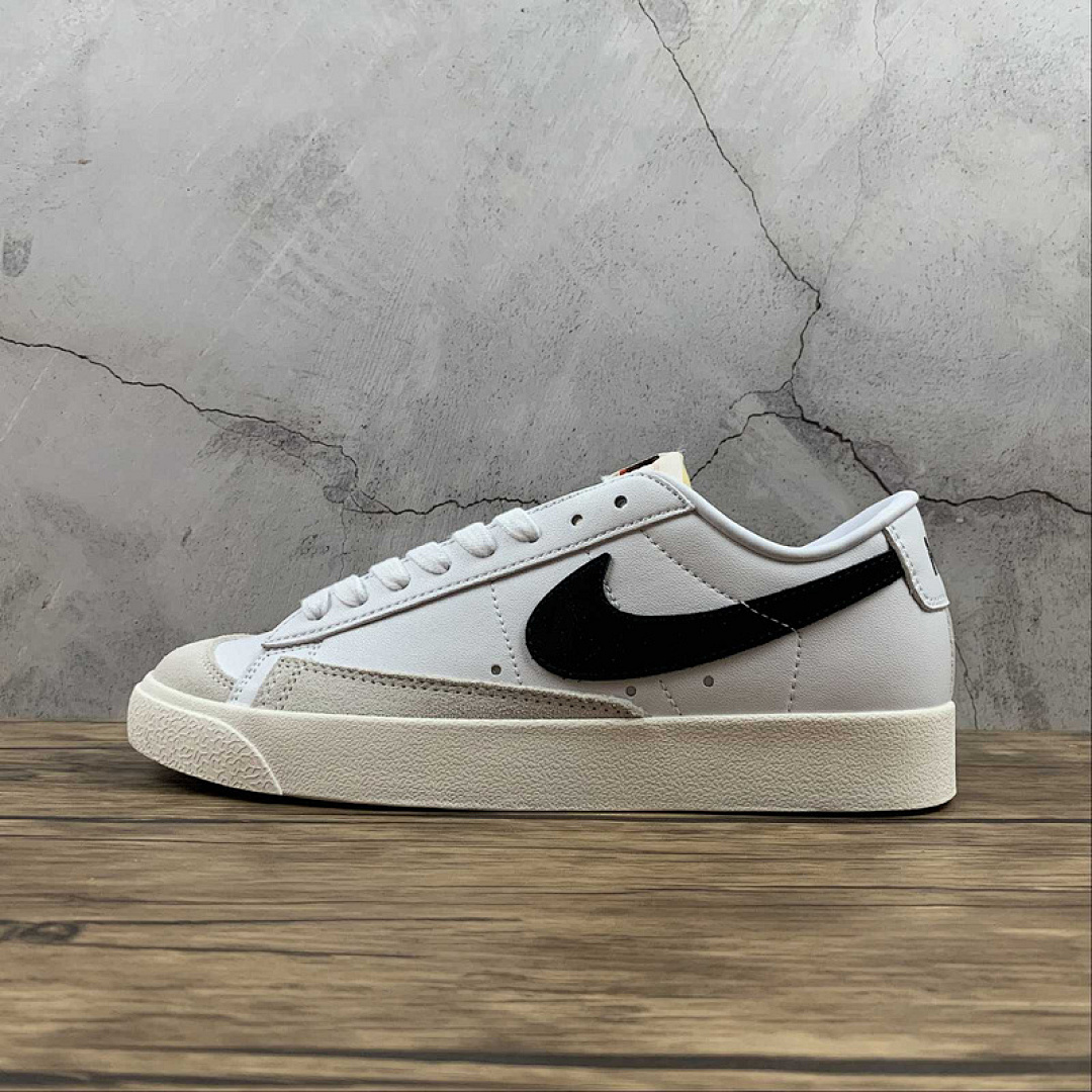 Unbranded [DA6364-100]-[BLAZER LOW 77 VINTAGE SUMMIT WHITE/SAIL/WHITE/CHOCOLATE]-[UNSIEX:36-44], photo 1
