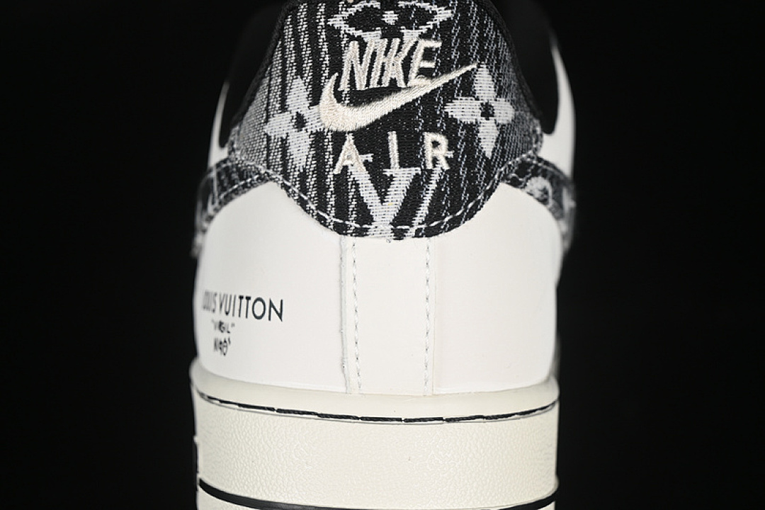 Nike [SC9207-539]-[AIR FORCE 1 07 LOW LV WHITE/GREY/BLACK]-[WOMAN:36-39]-[MAN:40-45] - Image 7