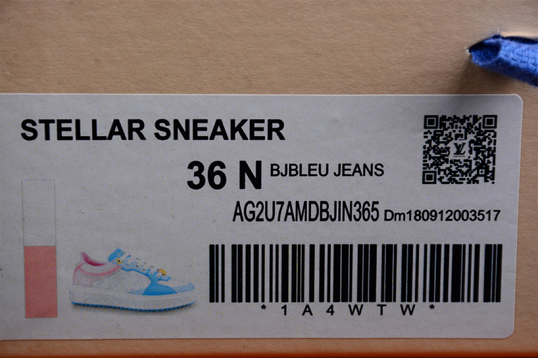 Louis Vuitton [L*V LOW SKATE SHOES WHITE/LIGHT PINK/SKY BLUE]-[WOMAN:35-40] - Image 2