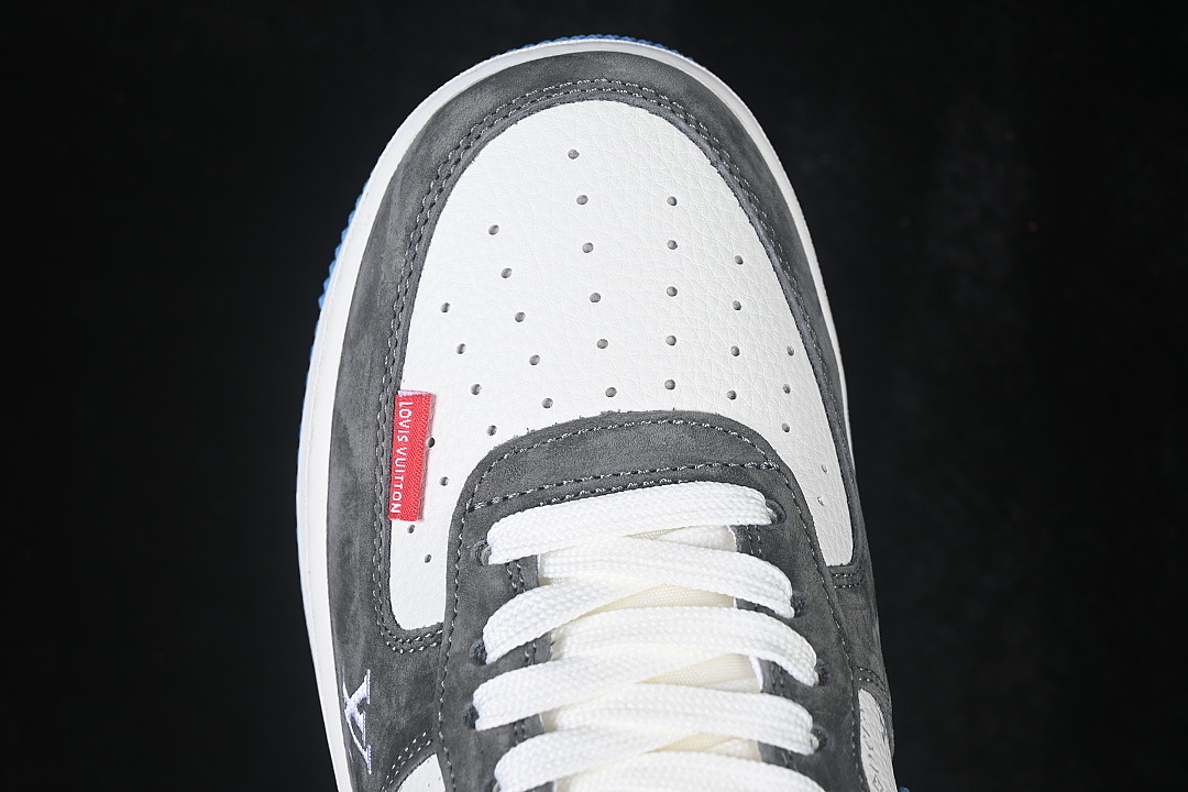 Nike [WY0655-111]-[AIR FORCE 1 07 LOW CASUAL SNEAKERS DARK GRAY/WHITE]-[WOMAN:36-39]-[MAN:40-45] - Image 9