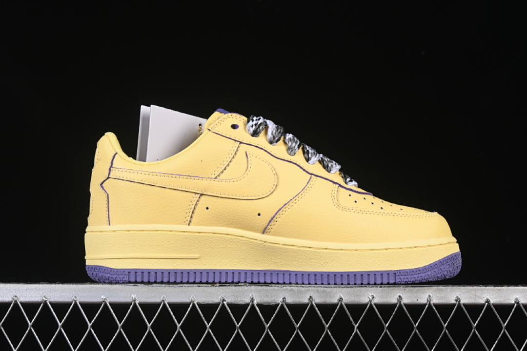 Nike [HV9408-700]-[AIR FORCE 1 07 LOW YELLOW/PURPLE]-[WOMAN:36-39]-[MAN:40-45] - Image 16