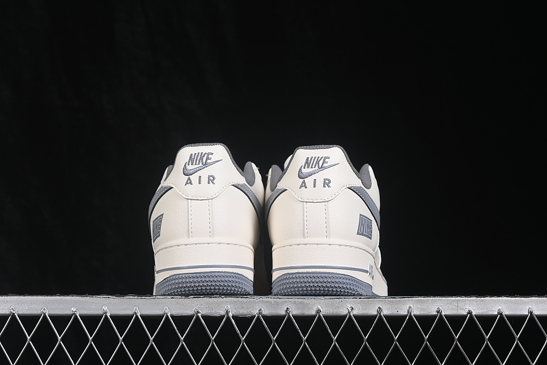 Nike [JP8028-074]-[AIR FORCE 1 07 LOW CASUAL SNEAKERS WHITE/GREY/WHITE]-[WOMAN:36-39]-[MAN:40-45] - Image 14