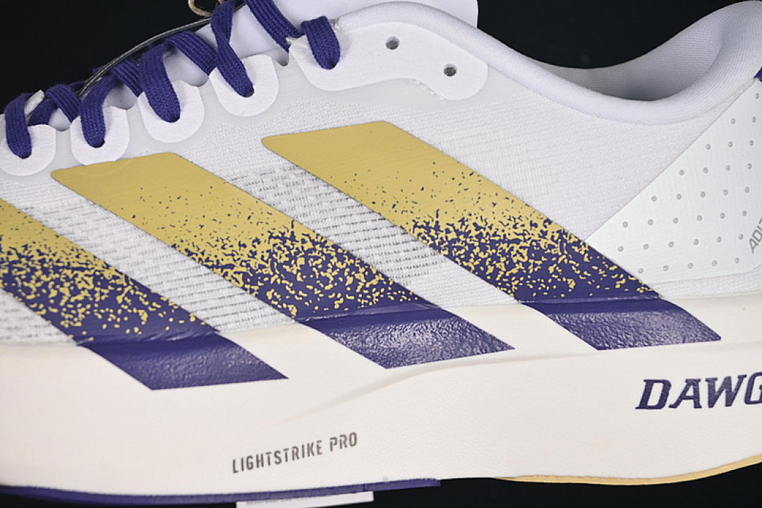 Adidas [JQ4578]-[ADIZERO EVO SL WHITE/PURPLE/YELLOW]-[MAN:39-45] - Image 8