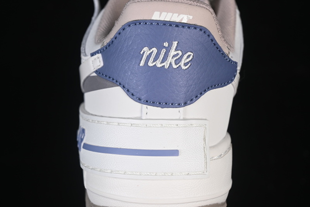 Nike [IO7594-101]-[AIR FORCE 1 SHADOW VERSATILE SNEAKERS BROWN/WHITE]-[WOMAN:35.5-39]-[MAN:40] - Image 6