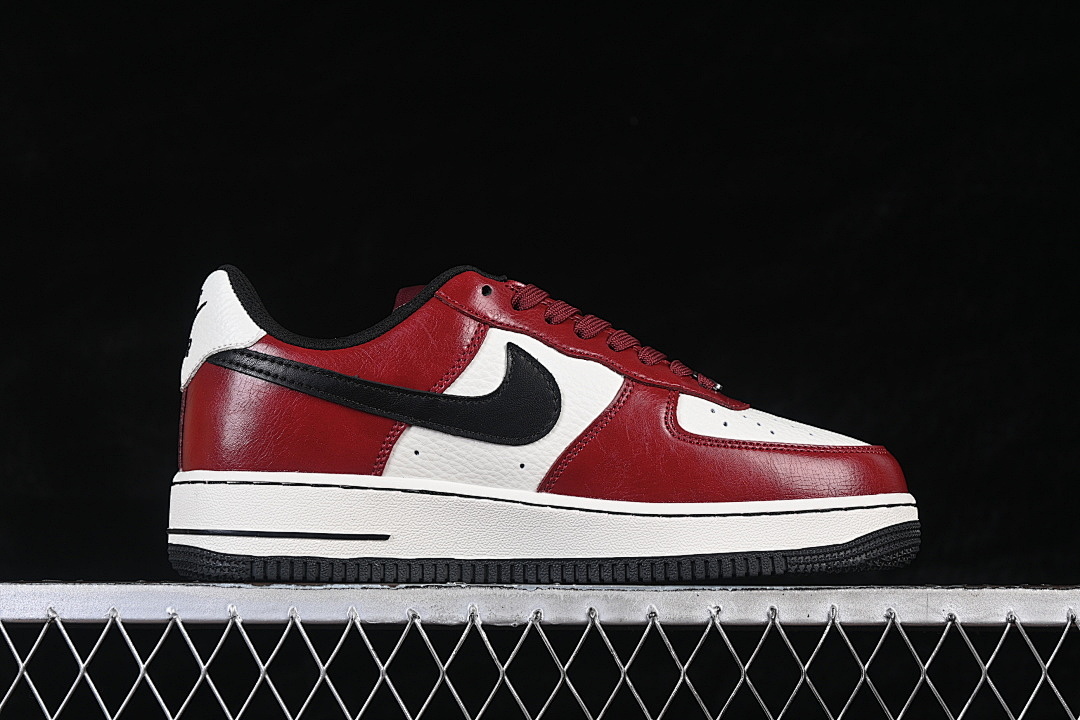 Nike [HF3148-102]-[AIR FORCE 1 07 LOW WHITE/RED/BLACK]-[WOMAN:36-39]-[MAN:40-45] - Image 16