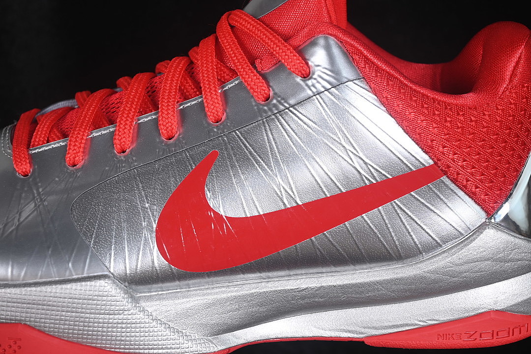 Nike [IV2712-001]-[MEN'S PRACTICAL BASKETBALL SHOES RED/SILVER]-[MAN:40-48.5] - Image 7