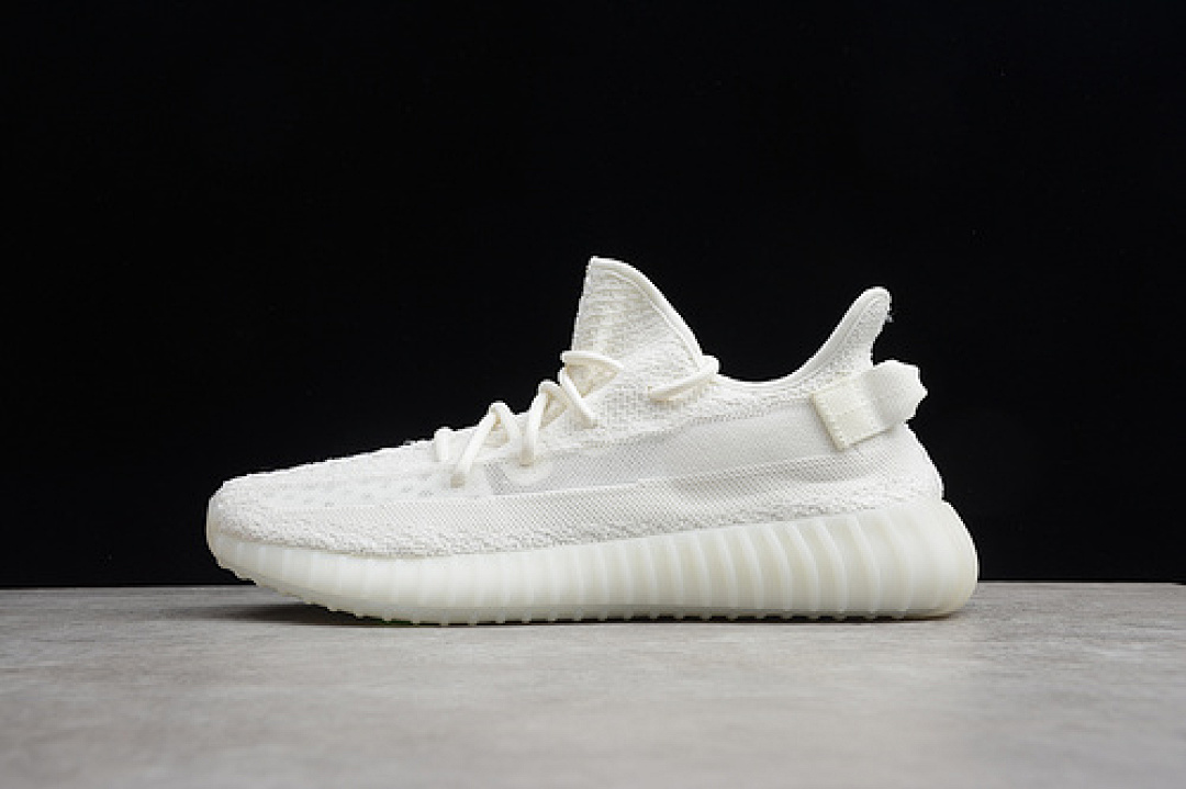 Adidas [67-65-76]-[EH5361]-[YEEZY BOOST 350 V2 WHITE/WHITE]-[WOMAN:36-39]-[MAN:40-45], photo 1