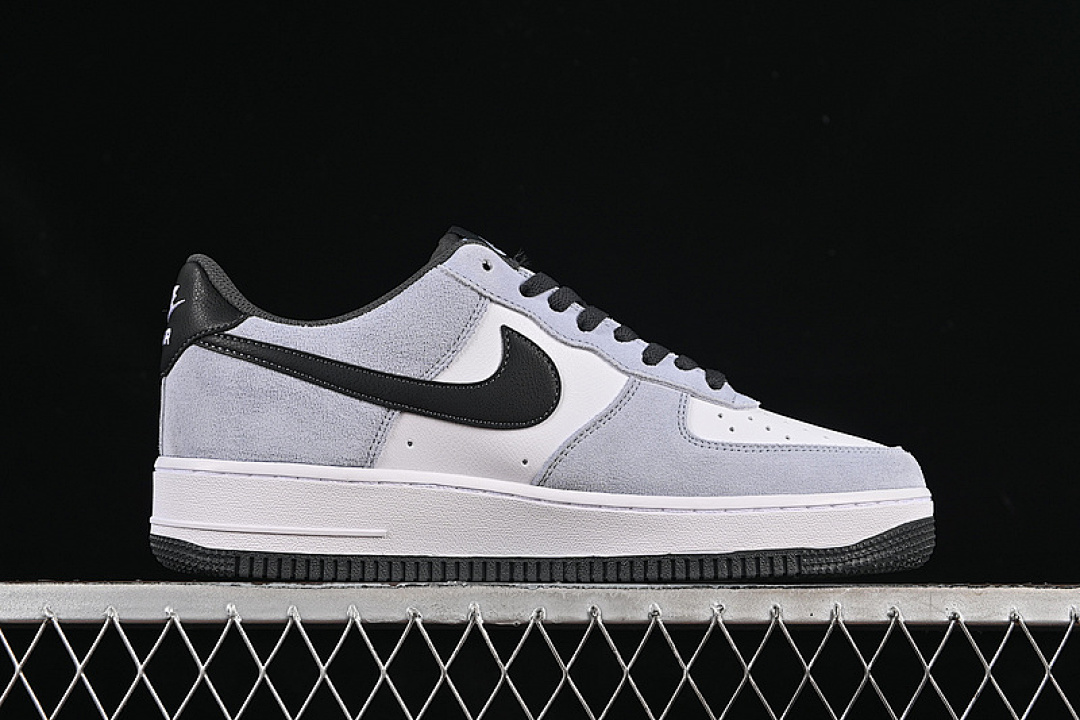 Nike [IF6205-400]-[AIR FORCE 1 07 LOW WHITE/GREY/BLACK]-[WOMAN:36-39]-[MAN:40-45] - Image 16