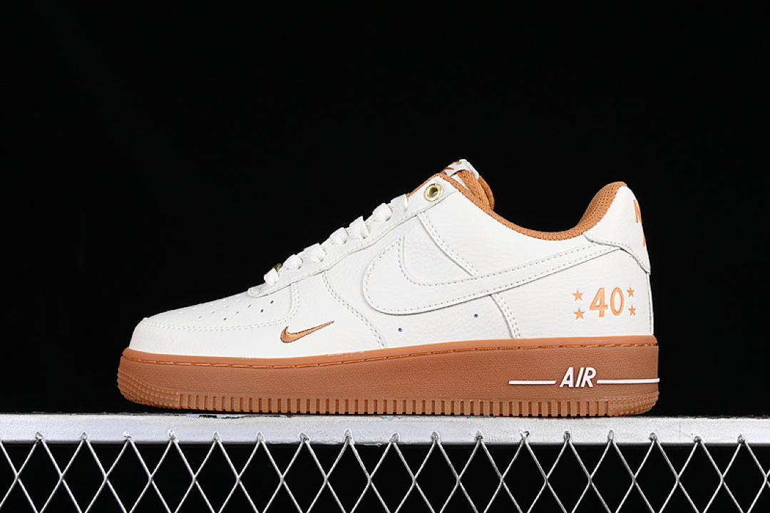 Nike [BS9055-742]-[AIR FORCE 1 07 LOW WHITE/BROWN]-[WOMAN:36-39]-[MAN:40-45], photo 1