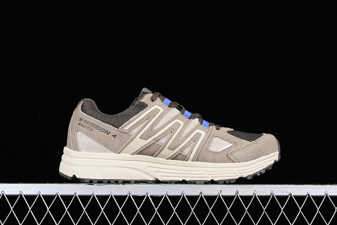 On Running [417067-28]-[X MISSION 4 SUEDE OUTDOOR OFF ROADING KHAKI/OFF WHITE]-[WOMAN:36-39]-[MAN:40-45] - Image 15
