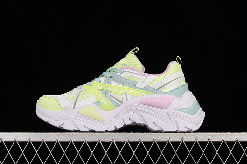 Fila Fila SPORT INTERACTION WHITE/FLUORESCENT GREEN/PINK · 5RM01535-134, photo 1